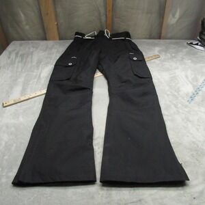 Dope Snow Pants Men Medium Black Cargo Outdoor Waterproof Insulated Ski 32x31
